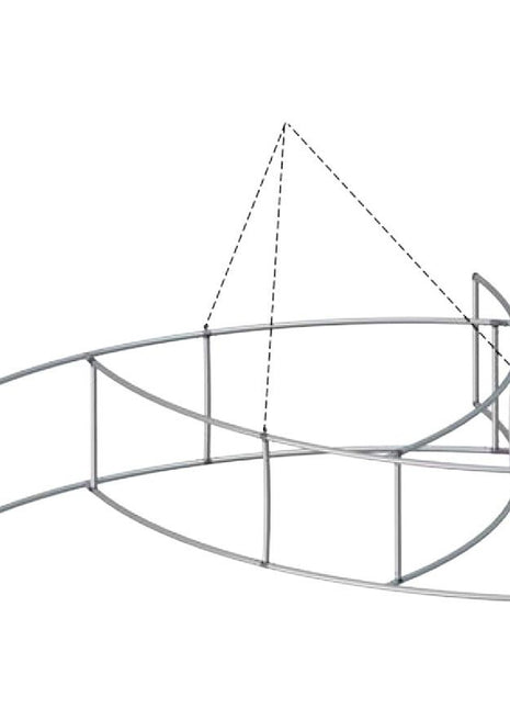 Hanging Sign Frame - 10x3 Pinwheel