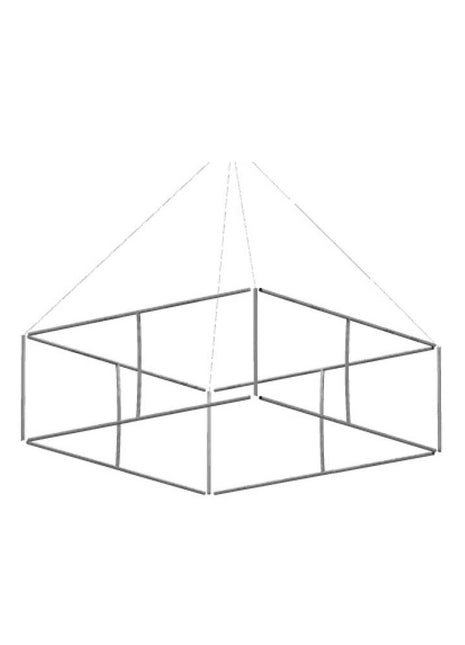 Hanging Sign Frame - 14' x 14 'x 4' Square