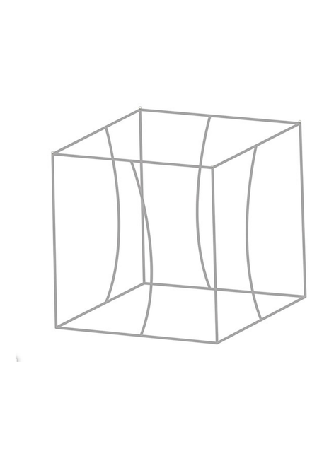 Hanging Sign Frame - 4x4 Cube