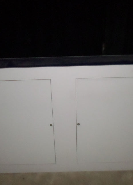 6' White Cabinet