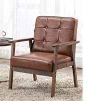 Brown Pleatther Chairs