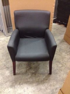Chair - Black Leather