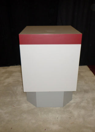 Grey 3 sided cabinet