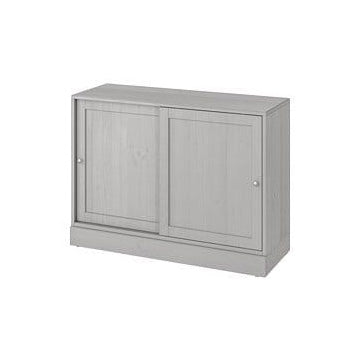 HAVSTA Gray Cabinet with base