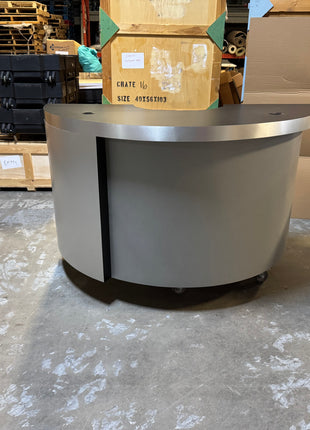 Large Half Moon Desk - Left Counter