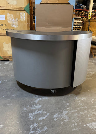 Large Half Moon Desk-Right Counter