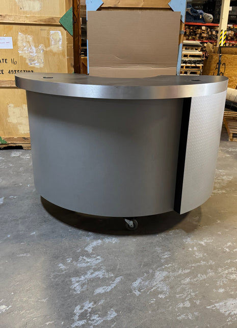 Large Half Moon Desk-Right Counter