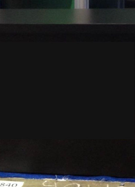 Small Black Reception Desk