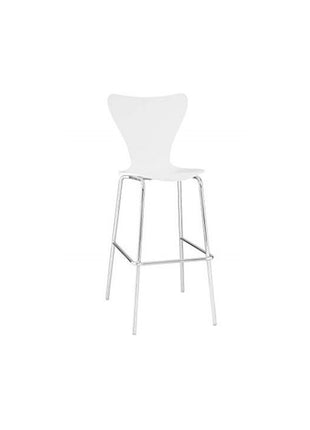 White Wooden Stool