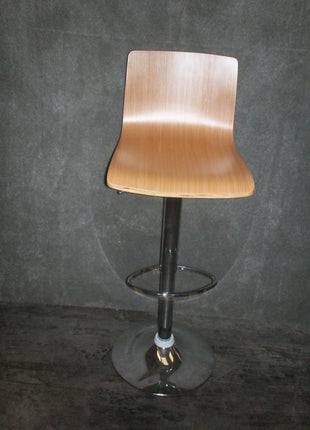 Wood Grain Bar Stool