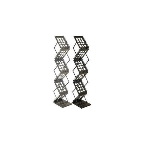Zed Up 1 Literature Stand Black